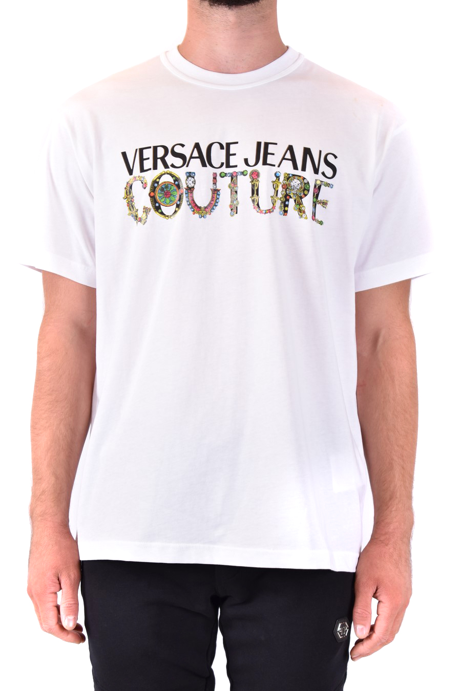 ブランドに VERSACE JEANS COUTURE T-shirts メンズ：active-store がかからな -  shineray.com.br